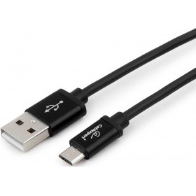 Кабель USB - microUSB, 1.8м, Gembird CC-S-mUSB01Bk-1.8M