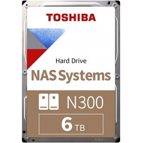 Жёсткий диск 6Tb SATA-III Toshiba N300 (HDWG160EZSTA)