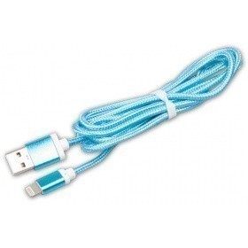 Кабель USB - Lightning, 1.5м, Ritmix RCC-321 Blue
