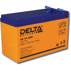 Аккумуляторная батарея Delta HR12-28W