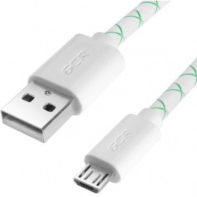 Кабель Greenconnect USB - microUSB, 0.5м (GCR-UA9MCB3-BD-0.5m)