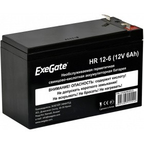 Аккумуляторная батарея Exegate HR 12-6 F2