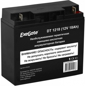 Аккумуляторная батарея Exegate DT 1218