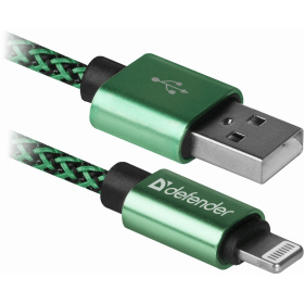 Кабель USB - Lightning, 1м, Defender ACH01-03T PRO (87810)