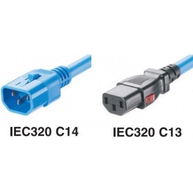 Кабель питания IEC-320-C13 - IEC-320-C14, 3м, Panduit LPCA10X, 10 шт.