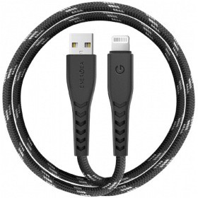 Кабель USB - Lightning, 1.5м, EnergEA CBL-NF-BLK150