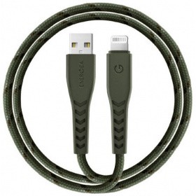 Кабель USB - Lightning, 1.5м, EnergEA CBL-NF-GRN150