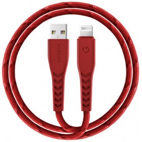 Кабель USB - Lightning, 1.5м, EnergEA CBL-NF-RED150