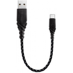 Кабель USB - USB Type-C, 0.18м, EnergEA CBL-NG20CA-BLK018