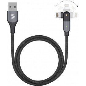 Кабель USB - Lightning, 1.2м, Deppa 72326