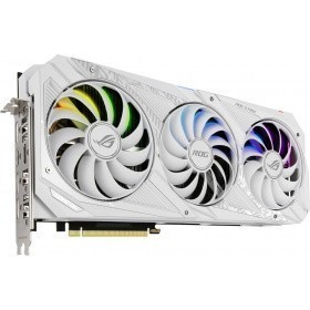 Видеокарта NVIDIA GeForce RTX3070 ASUS 8Gb LHR (ROG-STRIX-RTX3070-8G-WHITE-V2)