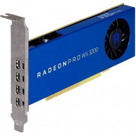 Профессиональная видеокарта AMD Radeon Pro WX 3200 Dell 4Gb (490-BFQR) OEM