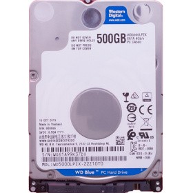 Жёсткий диск 2.5" 500Gb SATA-III WD Blue (WD5000LPZX)