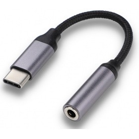 Переходник USB Type-C - mini jack 3.5мм, KUULAA KL-O09